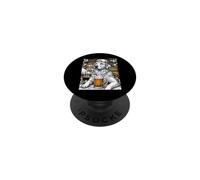Funny Golden Retriever Drinking Beer Lover Gift Dog Meme PopSockets Adhesive PopGrip