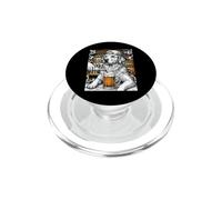 Funny Golden Retriever Drinking Beer Lover Gift Dog Meme PopSockets PopGrip for MagSafe