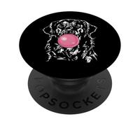 Funny Golden Retriever Portrait dog mom dogs PopSockets Adhesive PopGrip