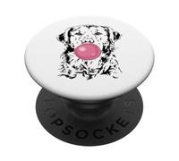 Funny Golden Retriever Portrait dog mom dogs PopSockets Adhesive PopGrip