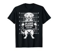 Funny Golden Retriever Splashed Everyone Police Lineup Value Graphic T-Shirt