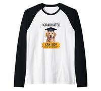 Funny Goldie Graduation Graduated Go Bed Sleepy Tired Raglan Baseball Tee