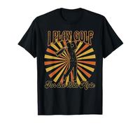 Funny Golf Apparel for Men Women I Play Golf 19th Hole Golf T-Shirt