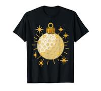Funny Golf Ball Christmas Tree Decoration Design T-Shirt