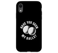 Funny Golf Ball Design For Men Case for iPhone XR