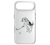 Funny Golf Beagle Japanese Ink Style Dog Case for iPhone Air