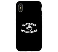 Funny Golf Cart Driver Golf Lover Golfing Mistakes Were Made Case for iPhone X/XS