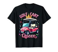 Funny Golf Cart Queen Golf Sport Player Lover Golfer Golfing Value Graphic T-Shirt