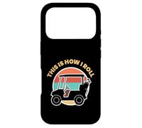 Funny Golf Cart This Is How I Roll Golfer Gift Case for iPhone 17 Pro