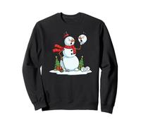 Funny Golf Christmas Snowman Xmas Womens Mens Kids Sweatshirt