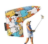 Funny Golf Covers - Cartoon Cat Cover for Golf Clubs | Club Protector of Waterproof and Functional, Novelty Accessory for Men and Women, Blanket