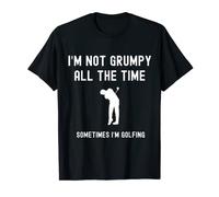Funny Golf Dad T, I'm Not Grumpy All The Time, Men's Golfing T-Shirt