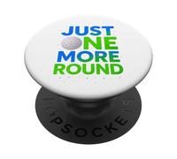 Funny Golf Design Golfer Round Funny Saying PopSockets Adhesive PopGrip