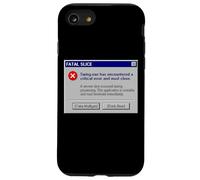 Funny Golf Fatal Slice Swing exe Error Retro Computer Golfer Case for iPhone SE (2020) / 7/8