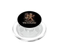 Funny Golf Gingerbread Man Silly Golf Caddy Falling Apart PopSockets PopGrip for MagSafe