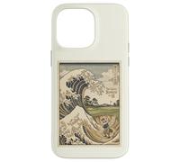 Funny Golf Great Wave Great Bunker of 18 Japanese Woodblock Case for iPhone 14 Pro Max