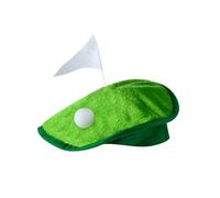 Funny Golf Hat - Golf Ball Flag Course Headwear, Party Costume Accessory | Novelty Sports Headwear for Men and Women, Birthday Party Supplies, GolfEvents, Themed Celebrations, Fun Photo Props