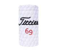 Funny Golf Head Covers - Barrel Style Driver Headcover, Fairway Wood 3 Wood and Hybrid, Putter Covers for Blade and Mallet with 3D Raised Embroidery - Unique Golf Gift & Accessories (Driver)