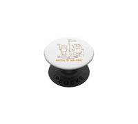 Funny Golf Humor Masters of mulligans PopSockets Adhesive PopGrip