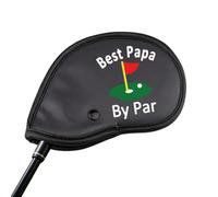 Funny Golf Iron Covers Best Papa By Par Golf Club Covers for Dad Daddy (Best Papa By Par)