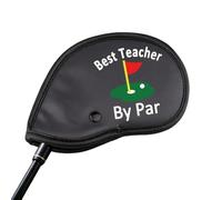 Funny Golf Iron Covers Best Teacher by Par Golf Headcover Birthday Gift for Teacher Coach (Best Teacher by Par)