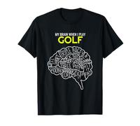 Funny Golf Joke Frustrated Angry Rubbish Golfer Dad Golfing T-Shirt