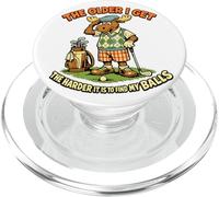 Funny Golf Moose, The Older I Get, Humor Golfing PopSockets PopGrip for MagSafe