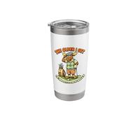 Funny Golf Moose, The Older I Get, Humor Golfing Stainless Steel Insulated Tumbler
