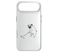 Funny Golf Pug Japanese Ink Style Dog Case for iPhone Air