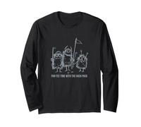 Funny Golf Pun Par-tee time with the hack Pack Long Sleeve T-Shirt