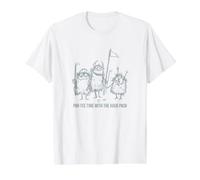 Funny Golf Pun Par-tee time with the hack Pack Value Graphic T-Shirt, Men, White, M
