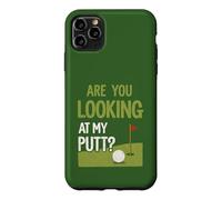 Funny Golf Saying Are You Looking At My Putt Word Game Case for iPhone 11 Pro Max