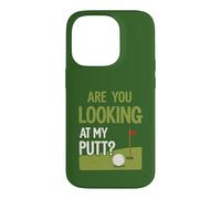 Funny Golf Saying Are You Looking At My Putt Word Game Case for iPhone 14 Pro