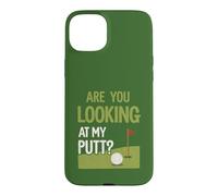 Funny Golf Saying Are You Looking At My Putt Word Game Case for iPhone 15 Plus