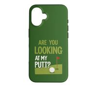 Funny Golf Saying Are You Looking At My Putt Word Game Case for iPhone 16
