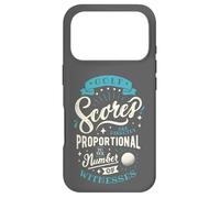Funny Golf Scores Witnesses Golfer Humor Design Case for iPhone 17 Pro