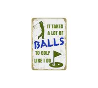 Funny Golf Signs Retro Metal Tin Sign Golf Quote Poster for Home Garden Man Cave Club Pub Wall Art Decor Golf Lovers Gift 8x12 Inch