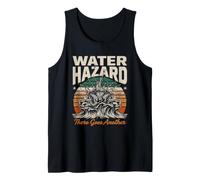 Funny Golf Water Hazard There Goes Another Retro Tank Top