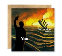 Funny Goodbye Card for Coworker Leaving - Farewell Card for Coworkers, Going Away Gift with Envelope, We Will Miss You Car/d, Retirement Car/d Funny, Good Luck Car/d for Co/worker Leaving