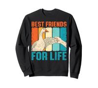 Funny Goose Best Friends For Life Fist Bump Sweatshirt