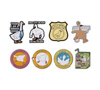 Funny Goose Brooch Pins Set - Cute Cartoon Silly Goose Lapel Pin Badge Collection, Enamel Blouse Pins for Clothes, Backpacks, Jackets, and Accessories for Women, Men, Teens, and Daily Wear