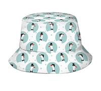 Funny Goose Bucket Hat Beach Sun UV Protection Fisherman Cap Summer Travel Hats for Men Women