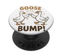 Funny Goose Bump Fist Bump Retro Cool Birds Animal Humour PopSockets Adhesive PopGrip