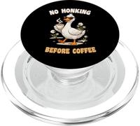 Funny Goose Coffee Humor for Morning People Cute Sarcasm PopSockets PopGrip for MagSafe