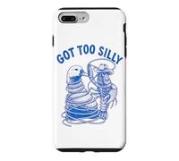 Funny Goose Crawfish Got Too Silly Meme Western Cowboy Case for iPhone 7 Plus/8 Plus