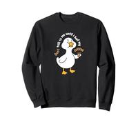 Funny Goose Don't Talk to Me Until I've Had my Coffee Sweatshirt