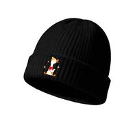 Funny Goose Embroidered Beanie for Men Women, Cute Animals Knit Hats for Winter Warm, Adjustable Stretchable Beanie for Birthday