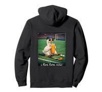 Funny Goose Field Hockey I Live Here Now Pullover Hoodie