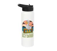 Funny Goose Humor Meme What If I'm Just Not Silly Enough Stainless Steel Insulated Water Bottle