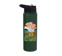 Funny Goose Humor Meme What If I'm Just Not Silly Enough Stainless Steel Insulated Water Bottle